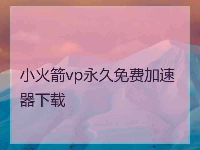 小火箭vp永久免费加速器下载